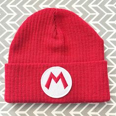 Super Mario Kids Beanie Osfm (One Size Fits Most) Brand New/ No Tags Color: Red Mario And Luigi Hats, Luigi Hat, Hats Beanie, Kids Beanies, Mario And Luigi, Baby Beanie, Super Mario, Kids Accessories, Nintendo