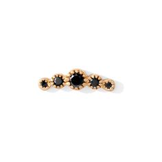 This limited edition 14k gold single earring stud perfectly fits the center of the ear. Delicate, yet bold, this piece never fails to turn heads. Rose Gold Black Diamond, Earring Stud, Single Earring, Charm Earrings, The Ear, Black Diamond, Gold Black, Fails, Limited Edition