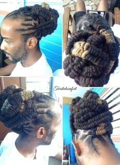 Garden Salon, Long Loc Styles, Dope Hairstyles, Afro Hair