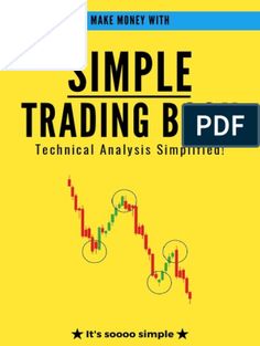 the book cover for make money with simple trading bdf technical anals simming