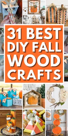 Discover creative Fall wood crafts that will add a touch of rustic charm to your home! Try these DIY Fall crafts for adults to make and sell. Check out these stunning DIY pallet projects that you can make! From DIY wooden blocks to fall signs and wood slice pumpkins, these easy fall crafts will fill your space with the cozy ambiance of autumn. Whether you're looking for beaded garlands or wooden centerpieces, these DIY Fall wood crafts will bring warmth and elegance to your Thanksgiving decor. Fall Wood Projects, Bath Panels, Fall Crafts For Adults, Scarecrow Crafts, Fall Wood Crafts, Fall Decor Diy Crafts, Fall Wood Signs, Halloween Wood Crafts, Wood Block Crafts