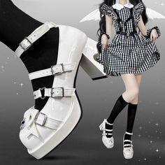 This price is for a pair of shoes only, others are not included. Size34353637383940Foot Length2222.52323.52424.525Heel7777777 Halloween Round Toe Heels For Alternative Fashion, Harajuku High Heel Heels For Cosplay, Harajuku High Heels For Cosplay, Harajuku Ankle Strap Heels For Party, High Heels For Cosplay, Harajuku Ankle Strap Platform Heels, Platform Heels With Round Toe For Cosplay, Halloween Platform Heels With Pointed Toe, Harajuku Style Platform Party Heels