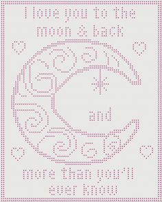 a cross stitch pattern with the words, i'm not afraid to see what this is