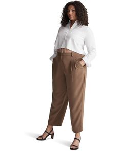 Madewell Pleated Tapered-Leg Pants | Zappos.com Office Pants With Button Closure And Tapered Leg, Tapered Leg Dress Pants With Button Closure For Work, Classic Belted Pants For Workwear, Versatile Dress Pants With Belt Loops For Work, Belted Straight Dress Pants For Business Casual, Belted Relaxed Fit Pants For Work, Chic Relaxed Fit Dress Pants With Belt Loops, Belted Straight Leg Dress Pants For Work, Office Pants With Belted Tapered Leg