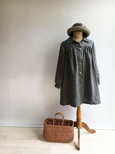 Linen Jacket, Womens Jacket Linen, Linen Coat, plus size jacket, Womens Coat Summer, Linen Cardigan, Linen Clothing, Work Jacket Vintage Linen Long-sleeve Outerwear, Vintage Linen Outerwear With Long Sleeves, Vintage Linen Outerwear For Fall, Winter Linen Outerwear With Buttons, Gray Linen Long Sleeve Outerwear, Vintage Linen Outerwear For Work, Plus Size Jacket, Coat Plus Size, Linen Coat