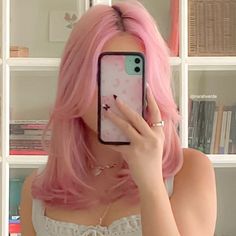 Pink Hair Dye, Beatiful People, Hair Inspiration Long, Edgy Makeup, Hair Color Pink, Haircut And Color, Hair Reference, Good Hair Day, Girly Girl