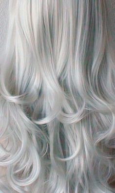 Summer Special // Gray color cosplay wig. Gray hair by kekeshop, $87.50 Grey Hair, Color Aesthetic, Art Things, Summer Special, Cosplay Wig, Gray Hair, Cosplay Wigs, Healthy Skin, Favorite Color