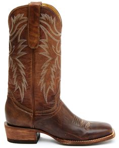 Idyllwind Women's Brash Western Boots - Wide Square Toe, Tan Cow Girl Boots, Cowgirl Boots Square Toe, Womens Cowgirl Boots, Girl Boots, Boots Tall, Handcrafted Boots, Brown Cow, Square Toe Boots, Cow Girl