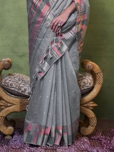 This remarkable grey weaving cotton event wear saree with blouse is the perfect choice for events, festivals, and special occasions. The saree features a vibrant grey color and intricate handweaving work that makes it stand out from the crowd. The saree is made of high-quality cotton fabric, ensuring comfort and breathability throughout the day.
This saree is its versatility. It can be styled in multiple ways to suit different occasions and personal preferences. Whether you're attending a Bollyw Engagement Gown, Lehenga Crop Top, Lehenga Choli Wedding, Floral Lehenga, Party Wear Lehenga Choli, Reception Gown, Bollywood Lehenga, Cocktail Wear, Party Wear Lehenga