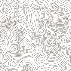 an abstract black and white pattern with wavy lines