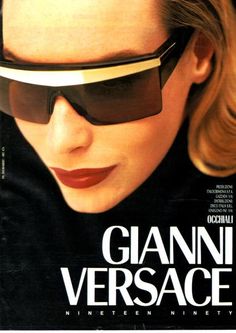 New post on vivaversace Eyewear Ad, Vintage Versace Sunglasses, Mens Designer Sunglasses, Versace Eyeglasses, Handbags Luxury, Vintage Versace, Versace Sunglasses