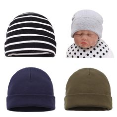 PRICES MAY VARY. HIGH QUALITY MATERIAL:Our baby newborn hats are made of high quality Cotton.Soft warm and comfortable,stretchy and flexible,no pilling;Keeps your little ones head toasty warm and looking adorable in the cold winter days. PROPER SIZE:The newborn hospital hat is 4.9*5.3 inches for Preemie-1 Months and 5.1*5.9 inches for 0-6 Months;6.3*7.5 inches for 6-12 Months.The infant beanie is slightly elastic and It doesn't put pressure on the child's head, and it keeps him warm. FEATURE:Our Infant Hats, Preemie Boy, Infant Beanie, Hats For Girls, Newborn Hospital Hats, Boys Beanie, Baby Girl Hat, Baby Winter Hats, Newborn Beanie