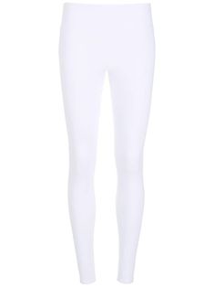 White Supplex Start leggings from LYGIA & NANNY featuring mid-rise, elasticated waistband, stretch-design and fitted silhouette. | Lygia & Nanny Supplex Start leggings Strawberry Soda, White Leggings, Performance Leggings, Fitted Silhouette, Nanny, Mid Rise, Fashion Branding, Active Wear, Trousers