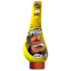 Moco de Gorila Snot Hair Gel Punk Yellow Squeeze Tube, 11.9oz Gorilla Snot, Punk Hair, Styling Gel, Hair Gel, Punk Style, Style Hair, Beauty Supply, Image Hd, Hair Styling