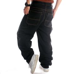 Baggy Five-pocket Pants For Streetwear, Baggy Denim Punk Pants, Punk Style Baggy Wide Leg Jeans, Punk Style Wide Leg Jeans, Baggy Wide Leg Alternative Jeans, Alternative Style Baggy Wide Leg Jeans, Edgy Baggy Bottoms For Streetwear, Dark Wash Hip Hop Jeans For Streetwear, Baggy Wide Leg Hip Hop Jeans