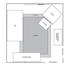 the floor plan for an apartment