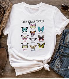 #ad Great shopping ideas for Butterfly Eras Tour Shirt, Swiftie Merch Concert Sweatshirt, Music Fan Shirt, Fashion Tops Band Merch Tops For Festivals, Cotton Band Merch Tops For Festivals, Spring Band Logo Merch Tops, Spring Band Merch Tops With Band Logo, Spring Band Logo Tops, Band Logo Graphic Tee For Concerts, Music-themed Screen Print Top For Concerts, Festival Crew Neck Top For Concert, Relaxed Fit Band Logo Tops For Concerts