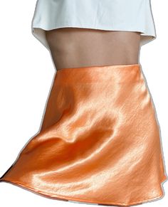 Chic Stretch Orange Skirt, Orange Stretch Skort For Summer, Summer Stretch Orange Skort, Orange Stretch Lined Skirt, Stretch Orange Lined Skirt, Chic Orange Summer Skort, Stretch Orange Skort For Spring, Orange Stretch Skort For Spring, Spring Orange Stretch Skort