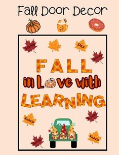 fall is in love with learning