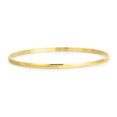 Our 14K Gold Bangle bracelet is made with genuine 14K solid gold and is an heirloom piece that will last you a lifetime. The perfect gold bracelet staple to add to your stack. Gold KT: 14K Solid Gold Gold Color: Yellow Gold Bracelet Lengths: 7", 7.5", 8" Bracelet Width: 2 mm Bracelet Style: Bangle Classic Gold Plated Bracelet With Strap, Yellow Gold Band Bracelet For Formal Occasions, Classic Yellow Gold Cuff Bracelet, Tarnish Resistant, Everyday 14k Gold Polished Bracelet, Classic Gold Stackable Bracelet For Gift, Classic Gold Stackable Bracelet Gift, Classic Gold Plated Bangle Bracelet, Classic Stackable Gold Bracelet For Gift, Classic Stackable Gold Bracelet Gift