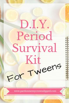 Periods are no joke. If you want to make it easier on yourself or your daughter here's a great kit to put together to make their time of the month just a little bit easier. Parent Advice, Girls Stuff