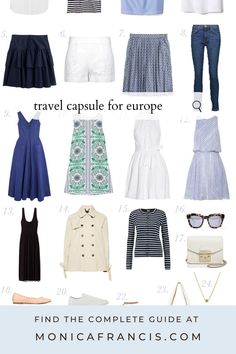 the ultimate travel capsule for europe and how to wear it in less than 10 minutes