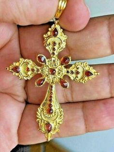 ad eBay - Find many great new & used options and get the best deals for 1Ct Round Cut Diamond Red Garnet Cross Pendant 14k Yellow Gold Finish With Chain at the best online prices at eBay! Free shipping for many products! Spiritual Red Jewelry For Anniversary, Red Spiritual Cross Pendant Jewelry, Handmade Red Cross Pendant Jewelry, Traditional Cross Jewelry For Collectors, Traditional Collectible Cross Jewelry, Handmade Red Cross Jewelry, Red Temple Jewelry For Anniversary, Elegant Red Cross Pendant Jewelry, Luxury Handmade Red Jewelry