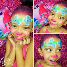 Face Painting Tips, Face Painting Easy, Kids Face Paint, Troll Face, Face Painting Designs