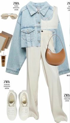 Outfit Plan, Casual Day Outfits, 가을 패션, Mode Inspiration, White Pants