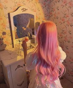 Elf With Pink Hair, Light Pink Hair, Haute Hair, Dream Hair, White Hair, Gorgeous Hair, Christmas Elf, Hair Designs