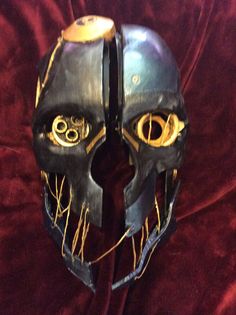 Corvo mask dishonnerd mask cosplay 3D printed by HappyMaskProps Corvo Attano Mask, Corvo Mask, Corvo Attano, 3d Sculpting, Bethesda Games, Dishonored, Main Character, Dremel, Pictures Of You