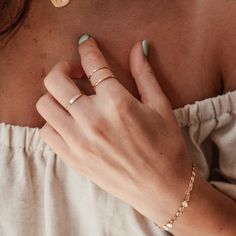 The Jude Ring is dainty and plain like our Jane ring, but a little thicker. A simple, minimalist band, the Jude Ring is designed to be worn as a timeless layering piece. Everyday Simple 14k Gold Filled Stackable Rings, Everyday Simple Stackable Rings In 14k Gold Filled, Dainty 14k Gold Midi Rings For Everyday, Everyday 14k Gold Filled Midi Rings With Simple Design, Rose Gold 14k Gold Filled Midi Rings For Everyday, Everyday Rose Gold Midi Rings In 14k Gold Filled, Everyday Rose Gold 14k Gold Filled Midi Rings, Dainty 14k Gold Open Midi Rings, Minimalist 14k Gold-filled Stackable Toe Rings