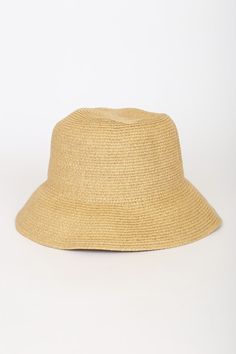 Bye, babe! Enjoy your sun-soaked adventure, but don't forget to bring the San Diego Hat Co Bon Voyage Babe Tan Straw Bucket Hat! This adorable sunhat has a natural straw construction and a classic bucket hat silhouette. Internal drawstring adjusts size slightly 3" brim. 23" interior circumference with internal drawstring. 88% Paper, 12% Polyester. Spot Clean. Imported. Lulus | Bon Voyage Babe Tan Straw Bucket Hat. Neutral Summer Outfits, Hat Silhouette, Straw Bucket Hat, Vegan Purses, San Diego Hat, Cute Sunglasses, Cute Purses, Summer Fashion Trends, Trendy Jewelry