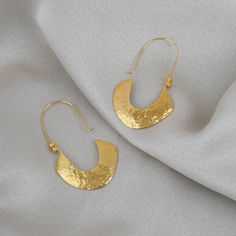 We produce our  jewelery in Istanbul. We use semi precious gemstones and brass covered with 18k-24k  gold. Their nature may cause gemstones to be in different shapes and color. Do not forget to explore more pieces using the link below. https://www.etsy.com/shop/FndJewelry  THANK YOU🤍 We are so grateful you have chosen FndJewelry. We love sharing happiness with you, it is only real when shared! Gold Crescent Hammered Earrings, Gold Hammered Crescent Earrings, Gold Crescent Hoop Earrings With Hammered Detail, Gold Hammered Crescent Hoop Earrings, Everyday Gold Recycled Gold Earrings, Minimalist Gold Earrings Made From Recycled Gold, Minimalist Recycled Gold Earrings, Gold Jewelry With Ear Wire In Recycled Gold, 22k Gold Teardrop Jewelry Gift