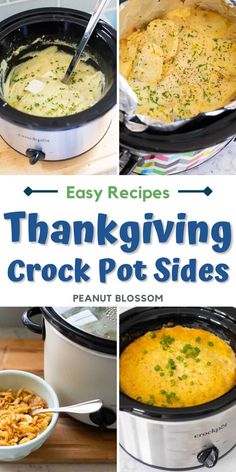 thanksgiving crock pot sides are the perfect side dish to make ahead and for dinner