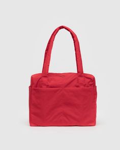 Small Cloud Carry-On : Candy Apple - Baggu Baggu Cloud Bag, Bag Packs, Baggu Bags, Small Clouds, Wallpaper Stores, Cabin Bag, Cloud Bag, Scrap Material, Candy Apple Red