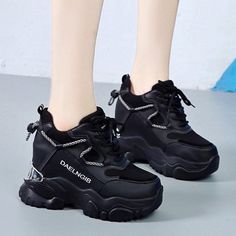 Brand Name:AkexiyaOrigin:CN(Origin)Gender:WOMENFeature:BreathableFeature:MassageFeature:Anti-SlipperyAthletic Shoe Type:Tennis ShoesShoe Width:Medium(B,M)Lining Material:Poly Propylene（PP）Outsole Material:RubberClosure Type:Lace-UpTechnology:DMXRelease Date:Spring2019Fit:Fits true to size, take your normal sizeInsole Material:latexApplicable Place:Hard CourtUpper Material:Mesh (Air mesh)Level Of Practice:BeginnerDepartment Name:AdultShoe Width:Medium(B,M)Gender C19:womenVulcanized Shoes:YesHeel Black Wedge Sneakers For Sports, Black Wedge Sneakers With Thick Bottom For Sports, Black Sports Wedge Sneakers With Thick Bottom, High Heel Platform Wedge Sneakers For Streetwear, Black Wedge Sneakers With Thick Bottom, Black Wedge Sneakers With Thick Bottom And Round Toe, Breathable Synthetic Wedge Sneakers With Round Toe, Black Synthetic Wedge Sneakers With Chunky Platform, Black Ankle-high Platform Sneakers