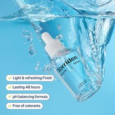 [ALL DAY HYDRATION] Dive-In Serum has a watery and transparent texture which absorbs instantly into the skin, leaving no stickiness or greasiness. Dive-In skincare line is ideal for dry and dehydrated skin type. Transparent Texture, Mandelic Acid, Moisturizing Serum, Hyaluronic Acid Serum, Skin Care Brands, Improve Skin Elasticity, Skin Serum, Skin Food, Dehydrated Skin