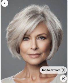 Tapered Bob Haircut, Low Taper, Short Silver Hair, Summer Blonde, Chin Length Hair, Taper Fade, Bob Hairstyles For Fine Hair, Hairstyles Summer, Haircuts For Medium Hair