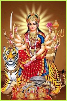 Maa Durga Hd Wallpaper, Durga Chalisa, Durga Mantra, Durga Picture, Durga Ji, Happy Navratri Images