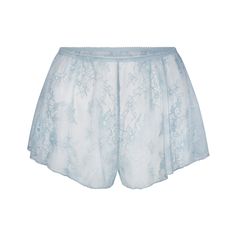 ULTRA FINE LACE TAP SHORT | DENIM Tap Shorts, Cheeky Shorts, Expensive Taste, Short Denim, Lace Thong, Colored Denim, Sheer Lace, Lace Trim, Tap