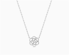 14K White Gold Flower Motif Diamond Necklace. Flower Diamond Necklace with brilliant cut diamonds prong-set on a gold setting. This exsquite design is classic and trendy look for every day wear.Designed with a signature clasp for a perfect adjustable fit. Its is a perfect girf for a special occasion. aka Diamond Necklaces Luxury White Diamond Necklace With Flower Pendant, Luxury Silver Diamond Necklace In Flower Shape, Luxury Silver Flower-shaped Diamond Necklace, Diamond Flower-shaped Necklace With Diamond Accents, Diamond Necklace With Flower Shape And Diamond Accents, Luxury Brilliant Cut Diamond Flower Pendant Necklace, Luxury White Gold Flower Shaped Diamond Necklace, Luxury Diamond Necklace With Flower Shape For Anniversary, Elegant Diamond Necklace With Brilliant Cut In Flower Shape