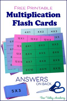 the printable multiplication flash cards are great for kids to practice addition skills