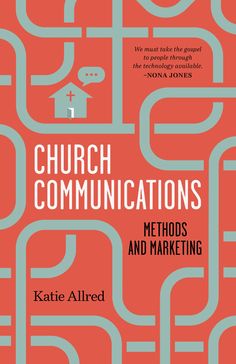 the book cover for church communications