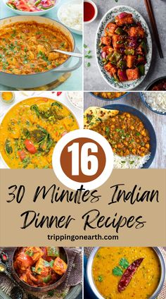 Are you on a time crunch and craving some Indian food? These 30 minutes Indian dinner recipes will become your best friends! They are super easy to make and loaded with body-loving nutrients, that will charm you with their decadent flavors. Indian Food Easy Recipes, Indian Meal Ideas, Best Indian Dishes, Dinner Ideas Indian Vegetarian Recipes, Easy Indian Meals, Quick Indian Dinner Ideas, Easy Indian Dinner Recipes Vegetarian, East Food Recipes, Quick And Easy Dinner Recipes Vegetarian Indian