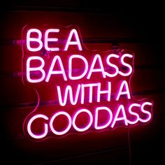 New Condition Originally $169- Offer Me! Other Lights Available! Trendy & Chic Neon Pink “Be A Badass With A Good Ass” Sign. Perfect Aesthetic For Bar, Girl Cave, Club, Kitchen/Cafe/Restaurant, Dorm, Office/Work Space, Bed/Living Room, Photo Prop, Events & Birthday Party! Lightweight & Portable 12x17” 6 Ft Usb Cable High-Quality Materials: Neon Lights Use High-Quality Flexible Silicon Led Strips And Acrylic Panels. Advanced Electrode System Energy Saving- Low Energy Consumption Long Life- Can Ex Urban Outfitters Art, Space Bed, Office Work Space, Dorm Party, Southwestern Home Decor, Girl Cave, Girl Dorms, Bed Living Room, Perfect Aesthetic