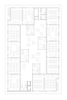 the floor plan for an office building