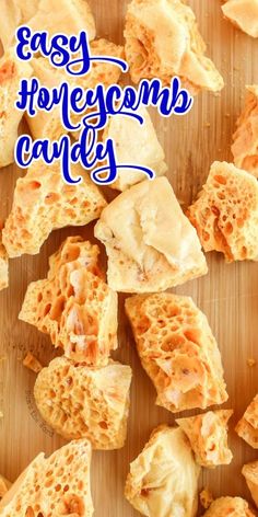 the best homemade honeycomb candy recipe is made with only 3 ingredients and it's so easy to make