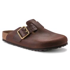 Boston Bold Leather Roast | BIRKENSTOCK Birken Stocks, Birkenstock Styles, Mens Shoes Sandals, Boston Clog, Calf Muscles, Birkenstock Boston, Birkenstock Boston Clog, Monk Strap, Uk Fashion