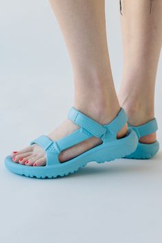 Beloved for its ultra-light, injection-molded silhouette, our Hurricane Drift gets a lighter footprint this season, thanks to its recycled EVA construction. Equal parts fun, floatable, and festival-ready, this versatile water sandal takes summer shenanigans to the next level. Best for: all-day wear, getting around town, water activities Full injection-molded EVA sandal designed to be super lightweight, comfortable, and supportive Easy hook-and-loop closure comes on and off quickly and gets the f Non-slip Functional Sport Sandals For Summer, Blue Breathable Sport Sandals For Beach, Breathable Blue Sport Sandals For Beach, Breathable Blue Sandals For Beach, Breathable Blue Sandals For Vacation, Blue Breathable Open Toe Sandals, Functional Sport Sandals For Beach In Spring, Functional Sport Sandals For Spring Beach, Functional Spring Beach Sport Sandals